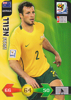 Lucas Neill Australia Panini 2010 World Cup #26